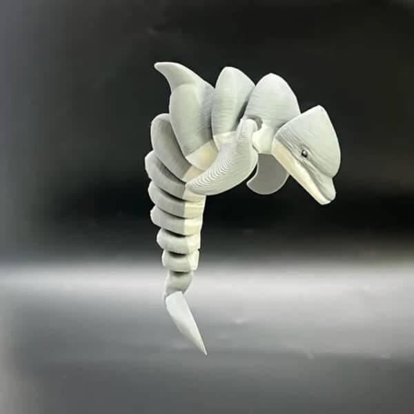 3D Printed Charming Dolphin Statue Toy for Children's - Image 6