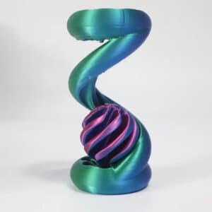 Fingertip Vortex Spirals