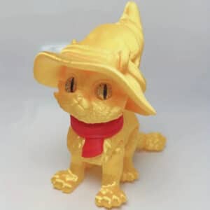 Customized Vibrant 3D Printed Magic Cat Toy for Children'