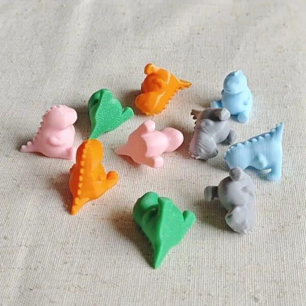 Customized 3D Printed Colorful Mini Dinosaur Toys for Kids - Image 4