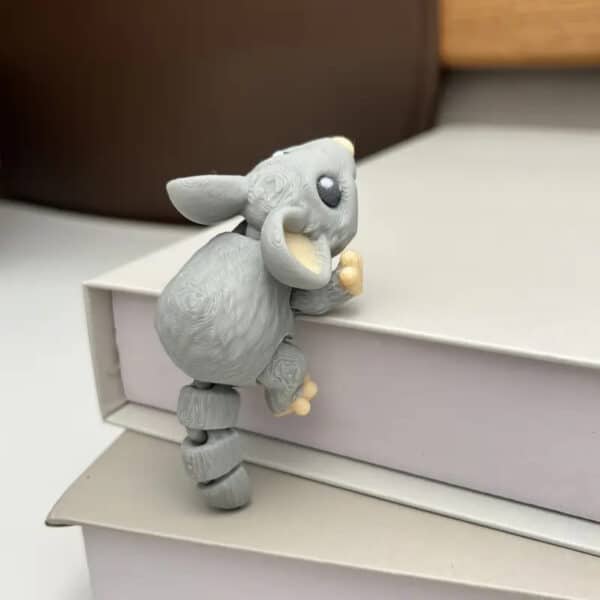 Customized Charming 3D Printed Cute Mouse Toy for Children - Image 2