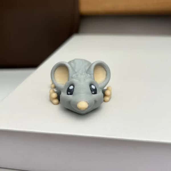 Customized Charming 3D Printed Cute Mouse Toy for Children - Image 4