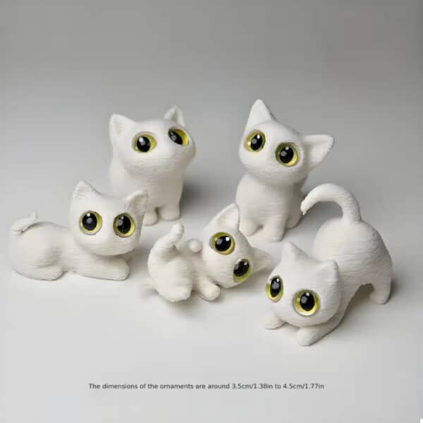 Customized 3D Printed Cute Little Cat Toy for Children - Image 4