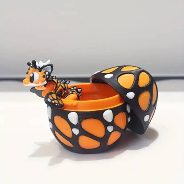 Customized Adorable 3D Printed Cute Dragonfly with Egg - Image 2