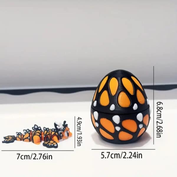Customized Adorable 3D Printed Cute Dragonfly with Egg - Image 4