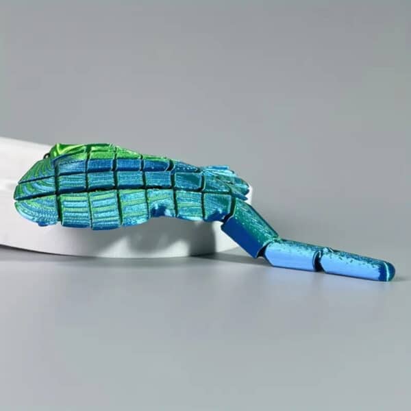 Custom Articulated 3D Printed Devil Ray Toy for Children - Image 5