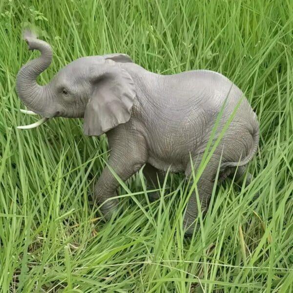 Customized 3D Printed Realistic Elephant Toy for Children - Image 2