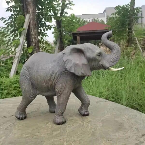 Customized 3D Printed Realistic Elephant Toy for Children - Image 3