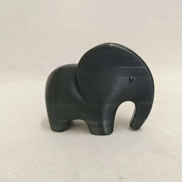 Creative 3D Printed Customizable Elephant Sculpture Statue - Image 2