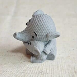 Mother Baby Elephant