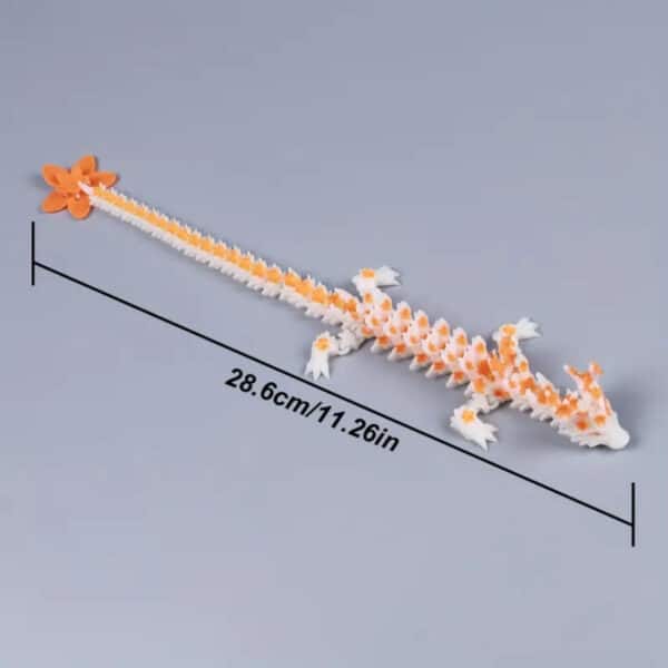 3D Customized Dragon Toy with Flexible Joints - Image 3