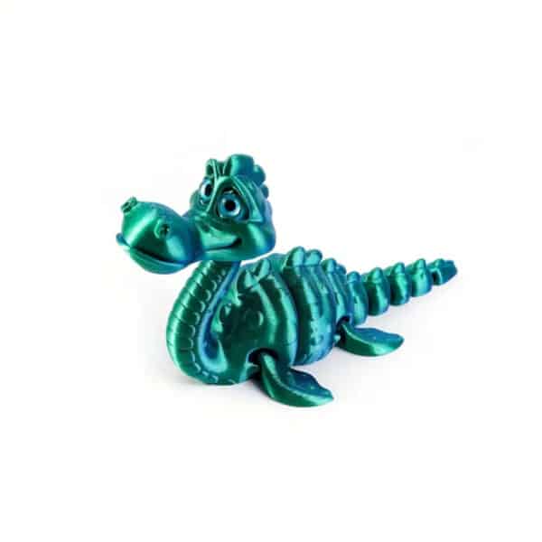 Custom Vibrant 3D Poseable Dinosaur Toy for Childrens - Image 3