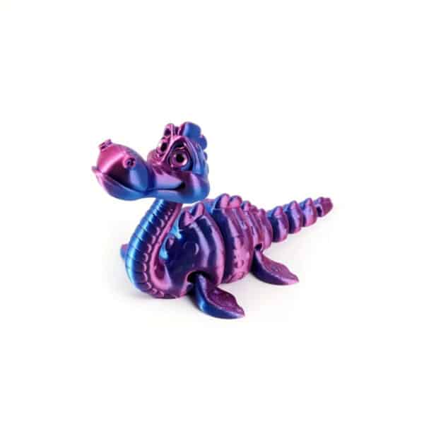 Custom Vibrant 3D Poseable Dinosaur Toy for Childrens - Image 4