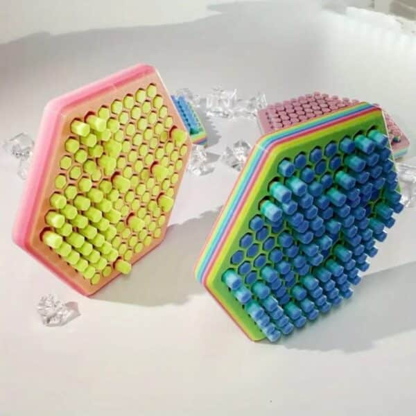 Customizable 3D Printed Hexagonal Fidget Toy for Children - Image 2