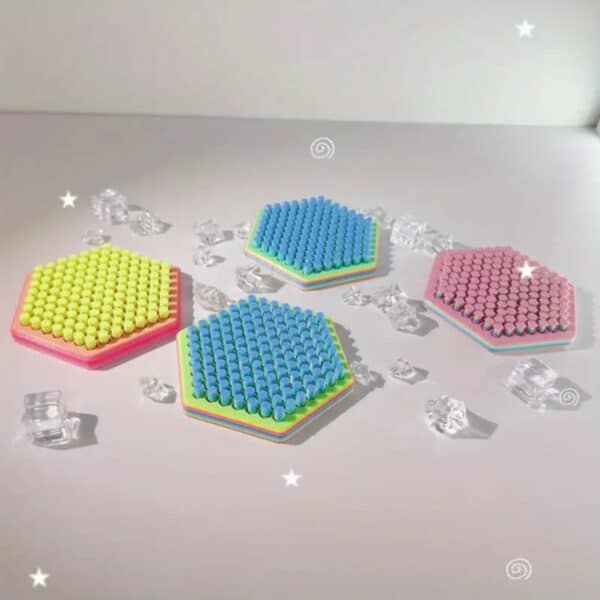 Customizable 3D Printed Hexagonal Fidget Toy for Children - Image 3