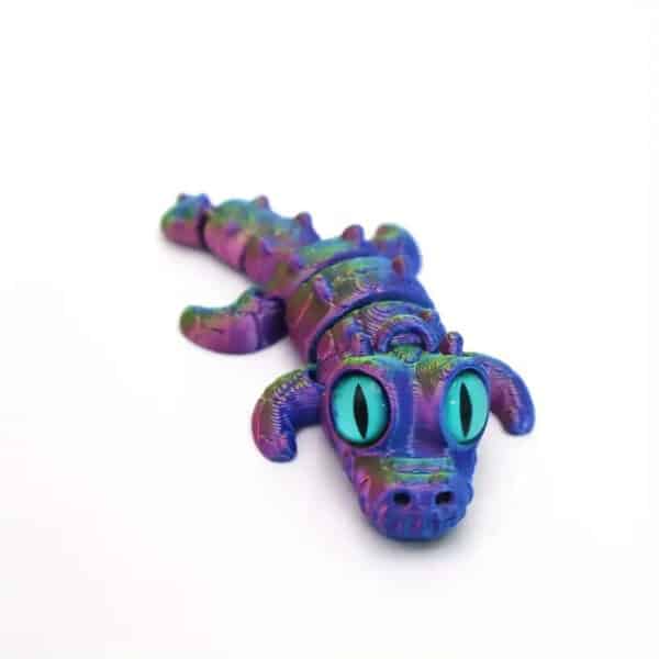 Charming 3D Printed Customized Crocodile Toy for Children's - Image 3