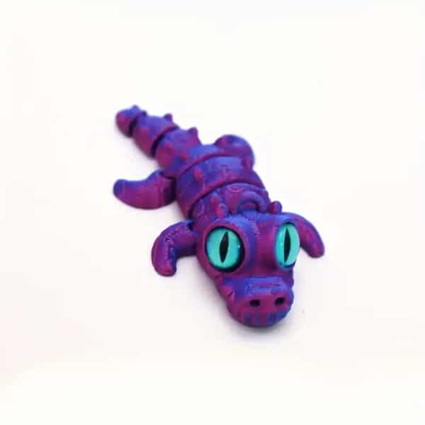 Charming 3D Printed Customized Crocodile Toy for Children's - Image 4
