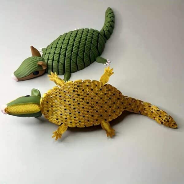 Customized Articulated 3D Armadillo Toy for Children's - Image 2