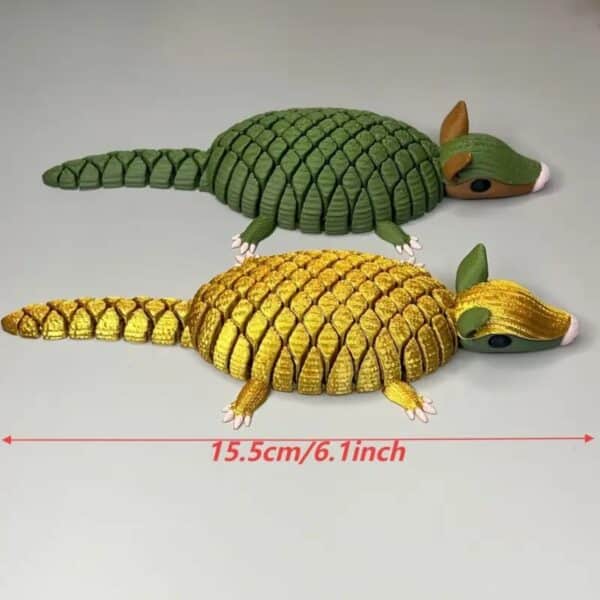 Customized Articulated 3D Armadillo Toy for Children's - Image 3