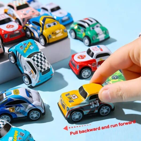 Customized 3D Printed Colorful Mini Toy Car Set for Children - Image 4