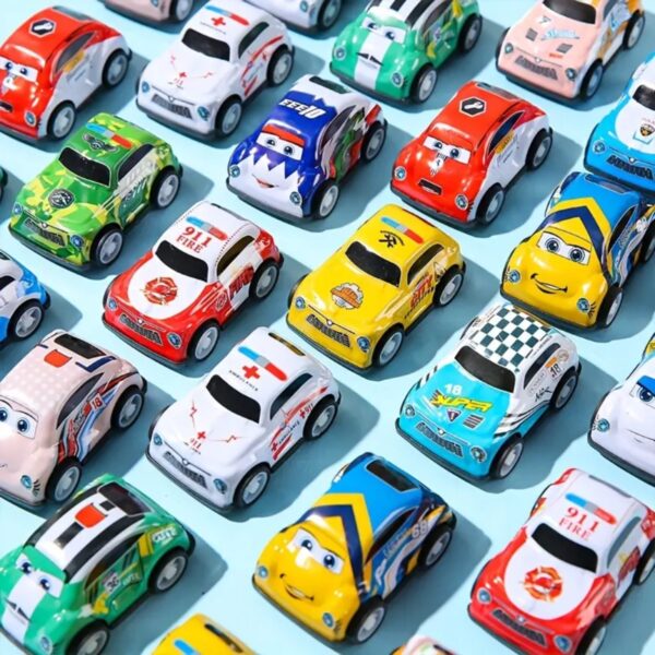 Customized 3D Printed Colorful Mini Toy Car Set for Children - Image 5