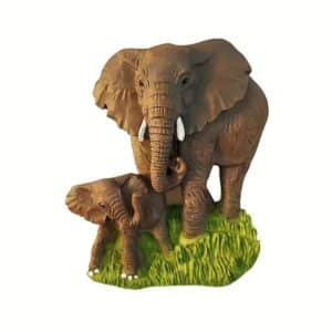 Mother Youngsters Elephant