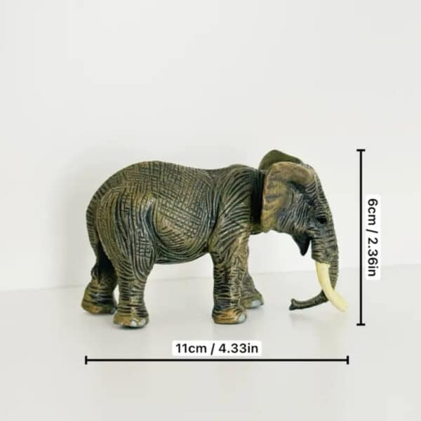 Customized 3D Printed Articulated Realistic Elephant Toy - Image 4