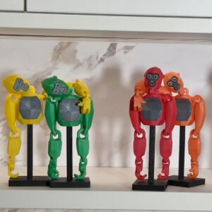 Movable Gorilla Statue