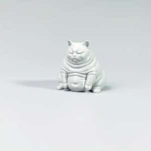 Movable Joint Chubby Cat