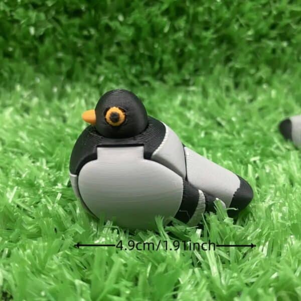Customized Articulated 3D Printed Pigeon with Movable Joints - Image 4