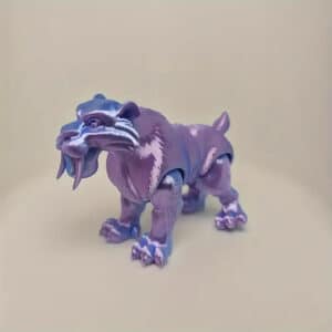 Articulated Sabertooth Tiger