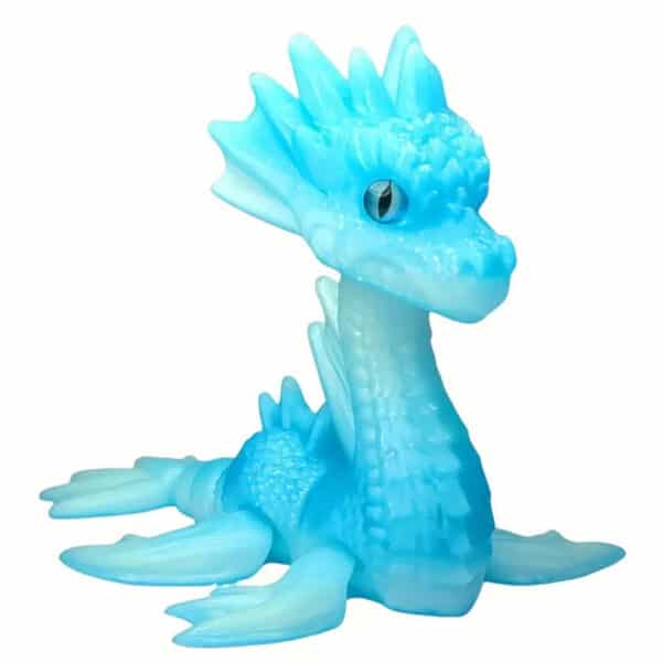 Mini 3D Printed Multicolored Sea Dragon Toy for Children's - Image 3