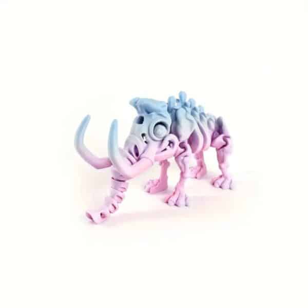 Customized 3D Printed Mammoth Toy with Movable Joints - Image 2