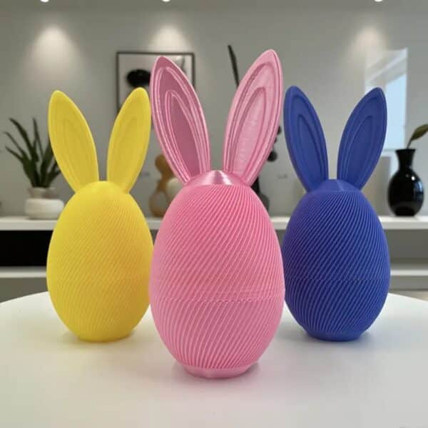 Customized 3D Printed Realistic Rabbit Egg Toy for Children's - Image 2