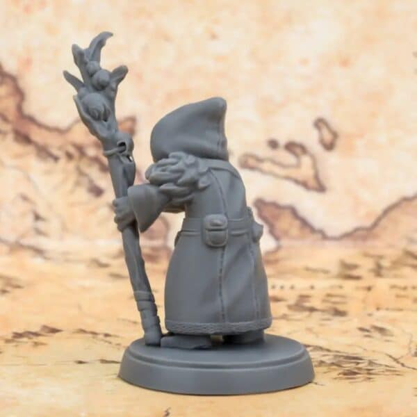 Customized 3D Printed Shaman Frogfolk Miniature Toy for Kids - Image 3