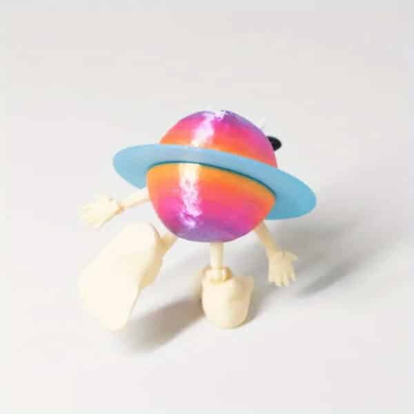 Customized 3D Printed Saturn Cow Toy for Children's - Image 4