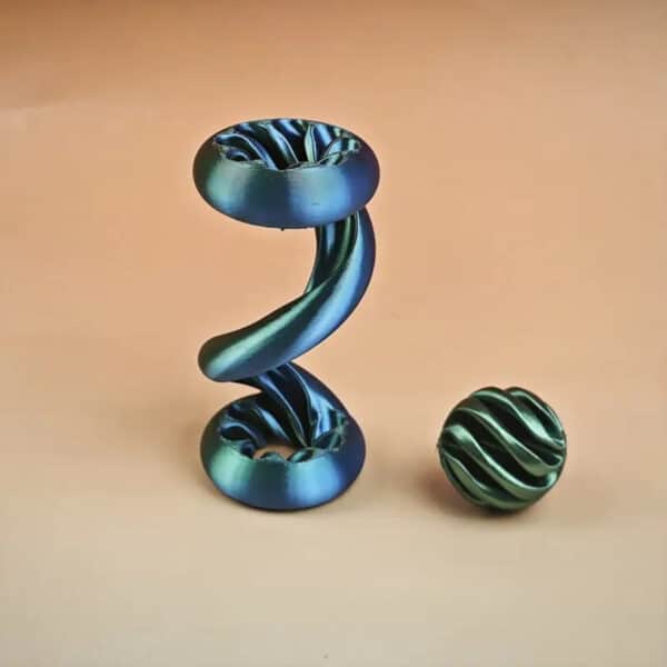Vibrant Customizable 3D Printed Stress Ball Fidget Toys - Image 2