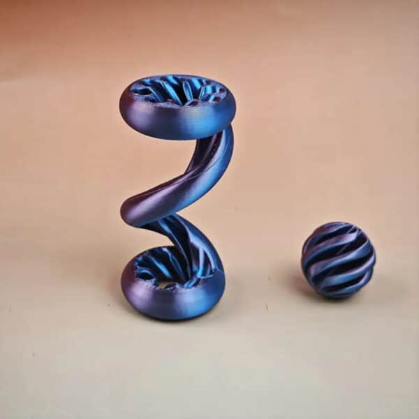 Vibrant Customizable 3D Printed Stress Ball Fidget Toys - Image 5