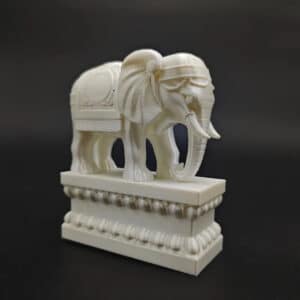 Tropical Style White Elephant