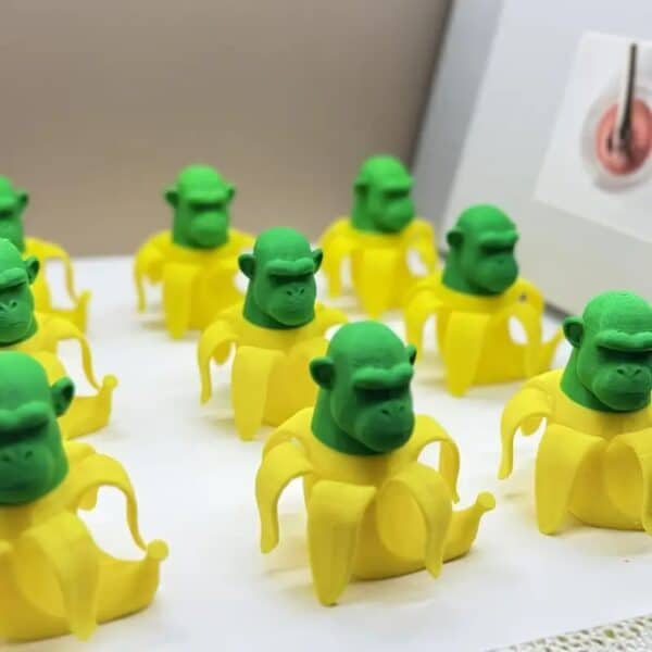 Whimsical 3D Printed Articulated Gorilla Toy for Children's - Image 2