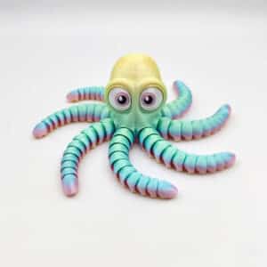 3D Printed Movable Octopus