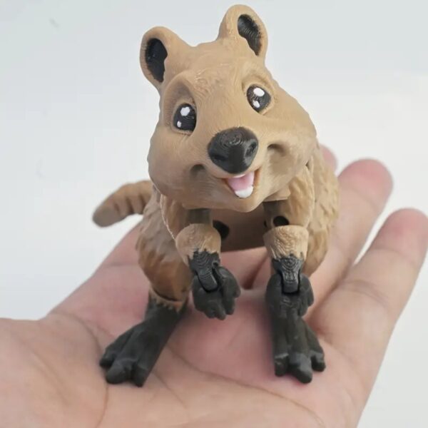 Customized 3D Printed Articulated Kangaroo Toy for Children's - Image 3