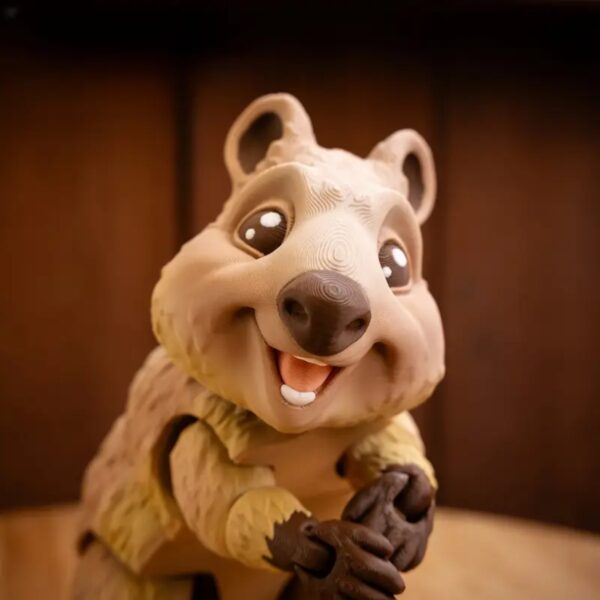 Customized 3D Printed Articulated Kangaroo Toy for Children's - Image 4