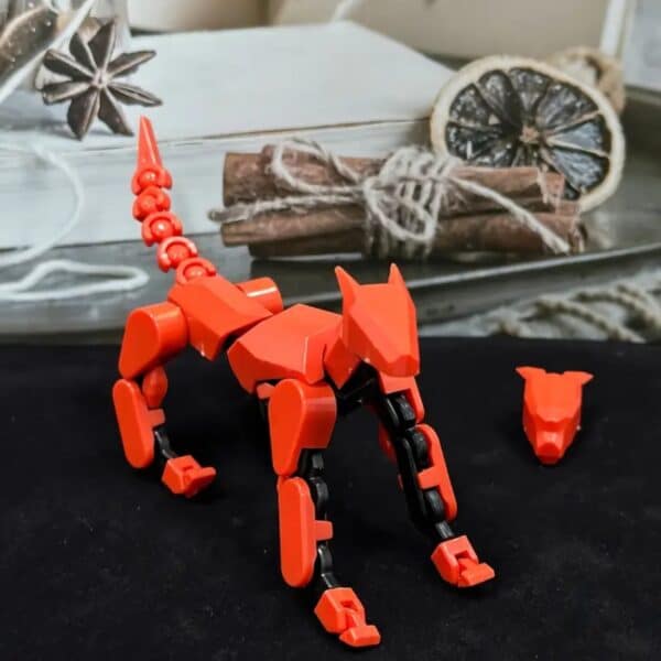 Articulated 3D Customized Lucky Dog Toy for Children's - Image 3