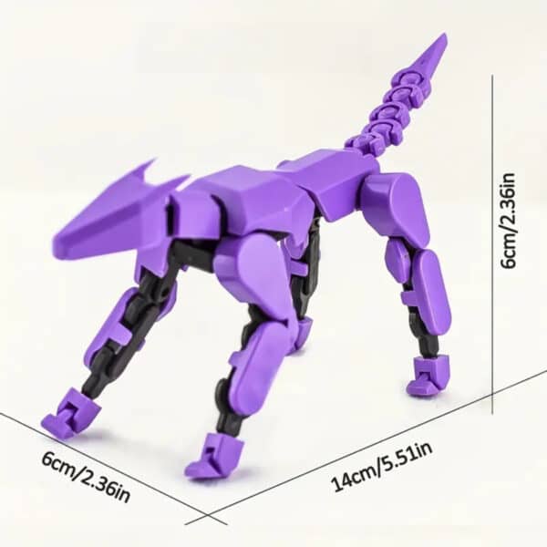 Articulated 3D Customized Lucky Dog Toy for Children's - Image 2