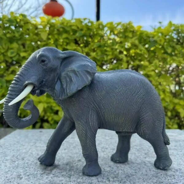 Customizable 3D Printed Realistic Elephant Toy for Children - Image 2