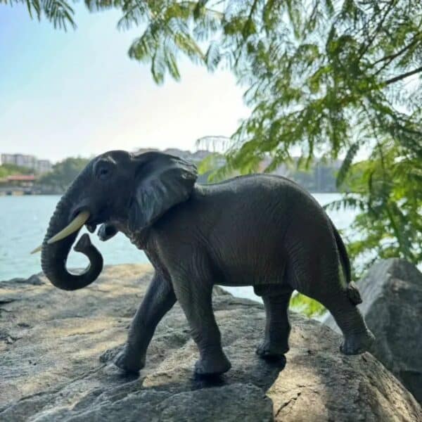 Realistic Elephant Toy