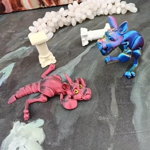 Articulated 3D Printed Customized Kangaroo Toy for Kids - Image 2