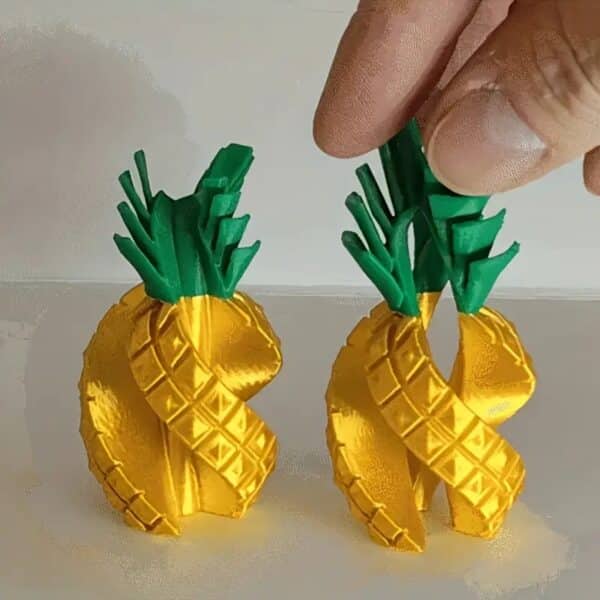 Creative 3D Printed Golden Pineapple Stress Relief Kids Toy - Image 3