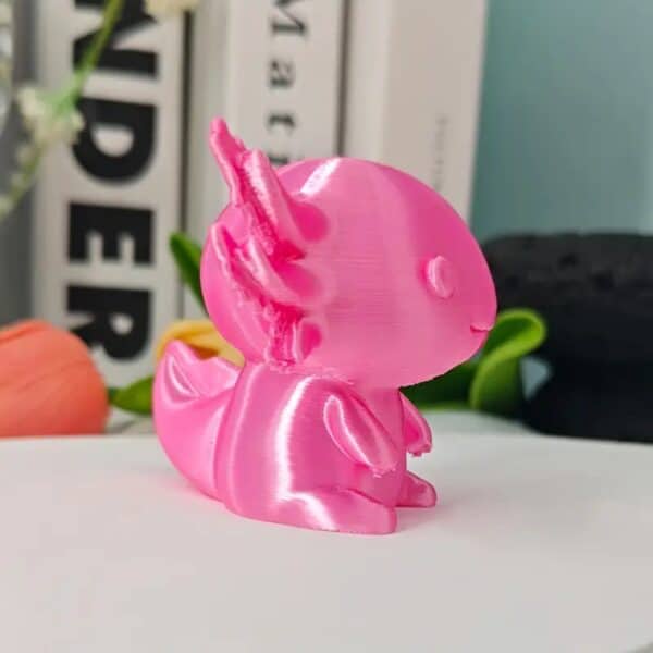 3D Printed Mini Cute Mexican Axolotl Toy for Children's - Image 2